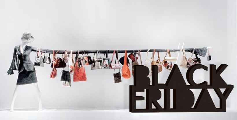 Letras escaparate Black Friday